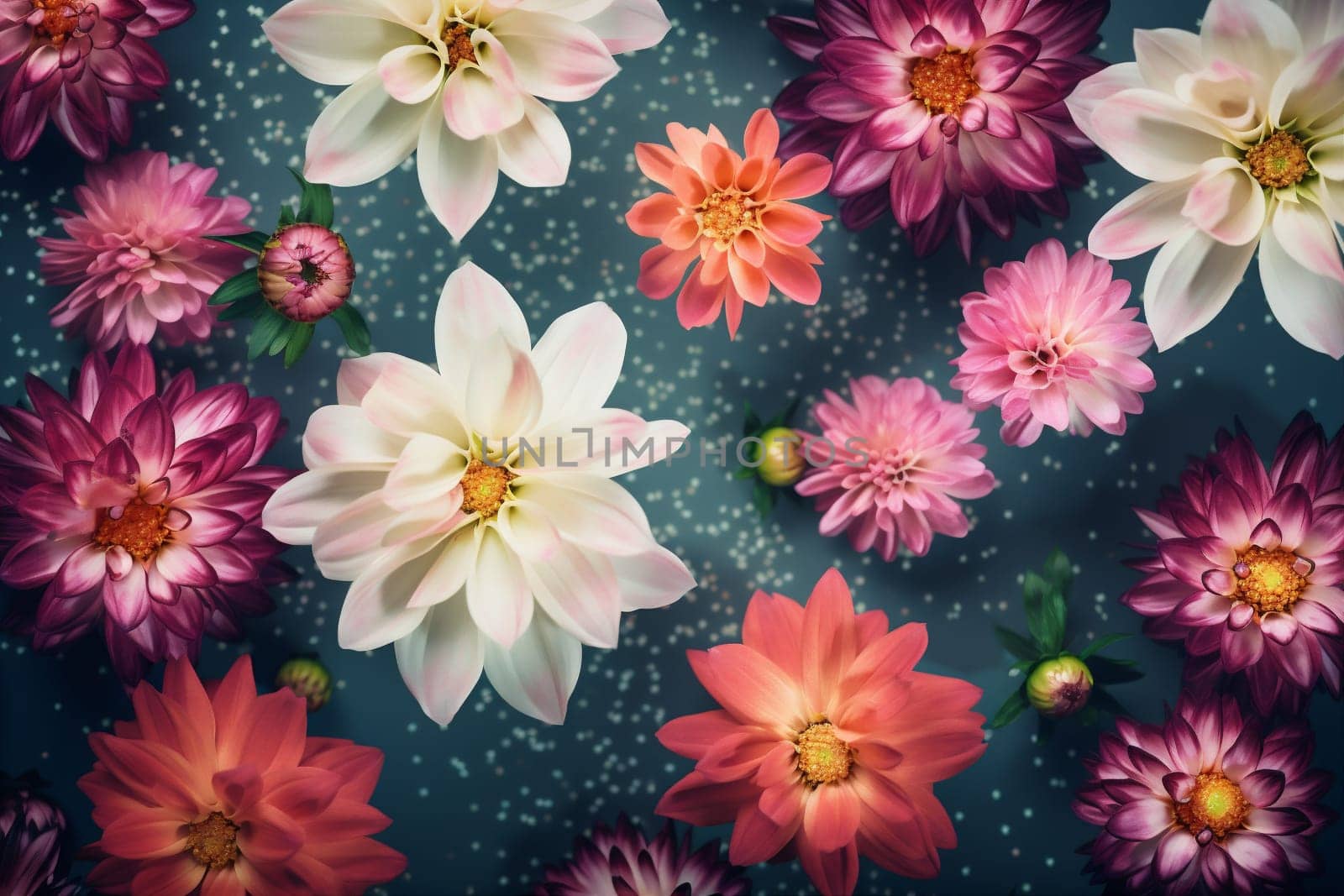 background festive blossom peonies pastel watercolor spring color design valentine flower. Generative AI. by SHOTPRIME