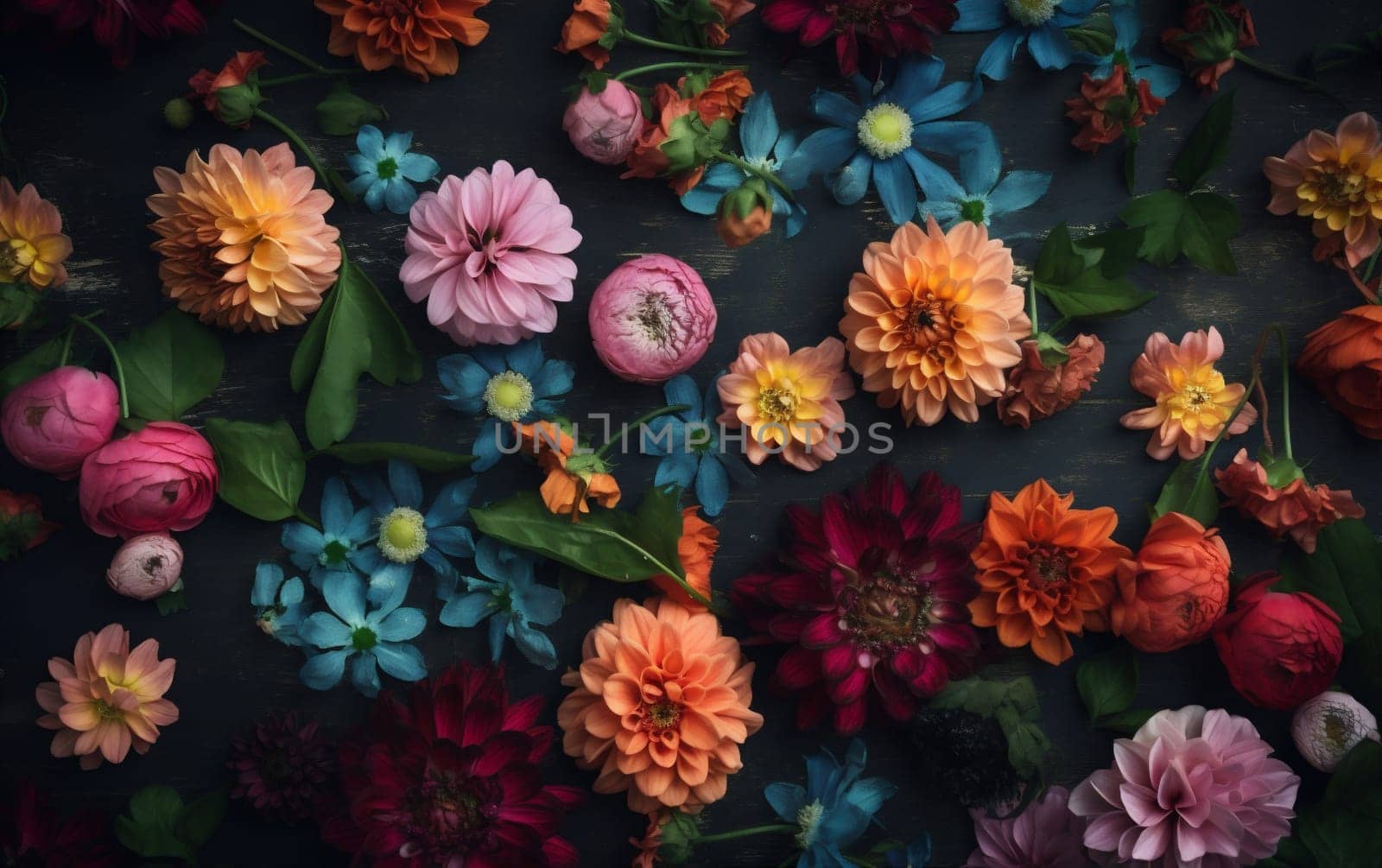 blossom valentine flower color watercolor design peonies mother background spring pastel. Generative AI. by SHOTPRIME