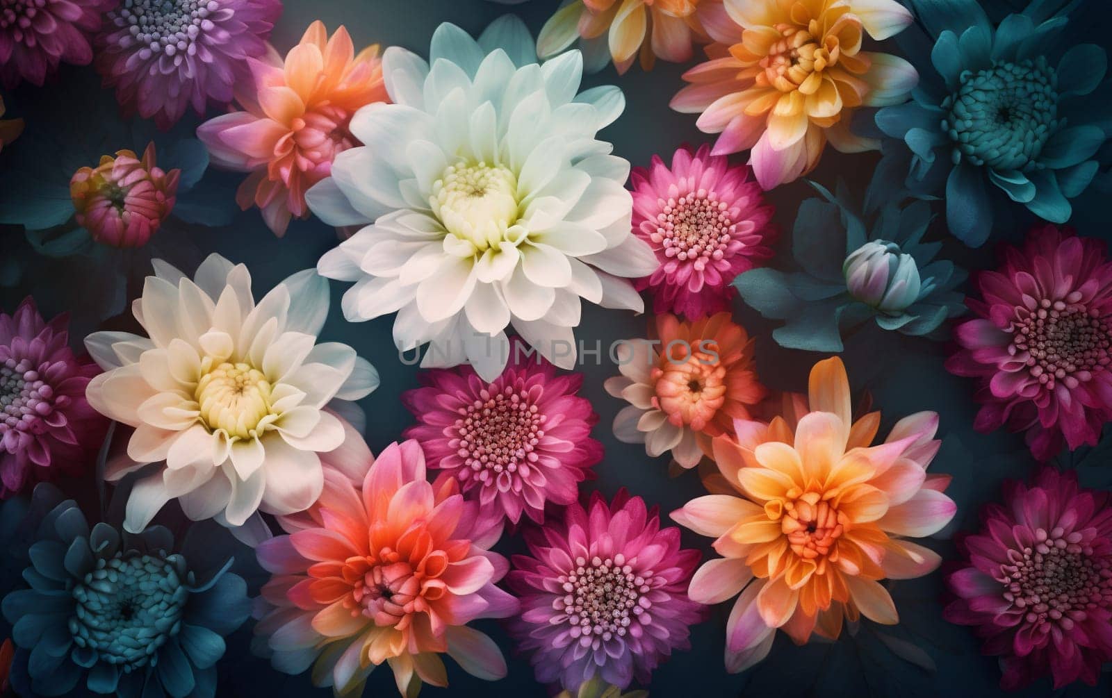 floral valentine color pastel background flower spring design watercolor peonies blossom. Generative AI. by SHOTPRIME
