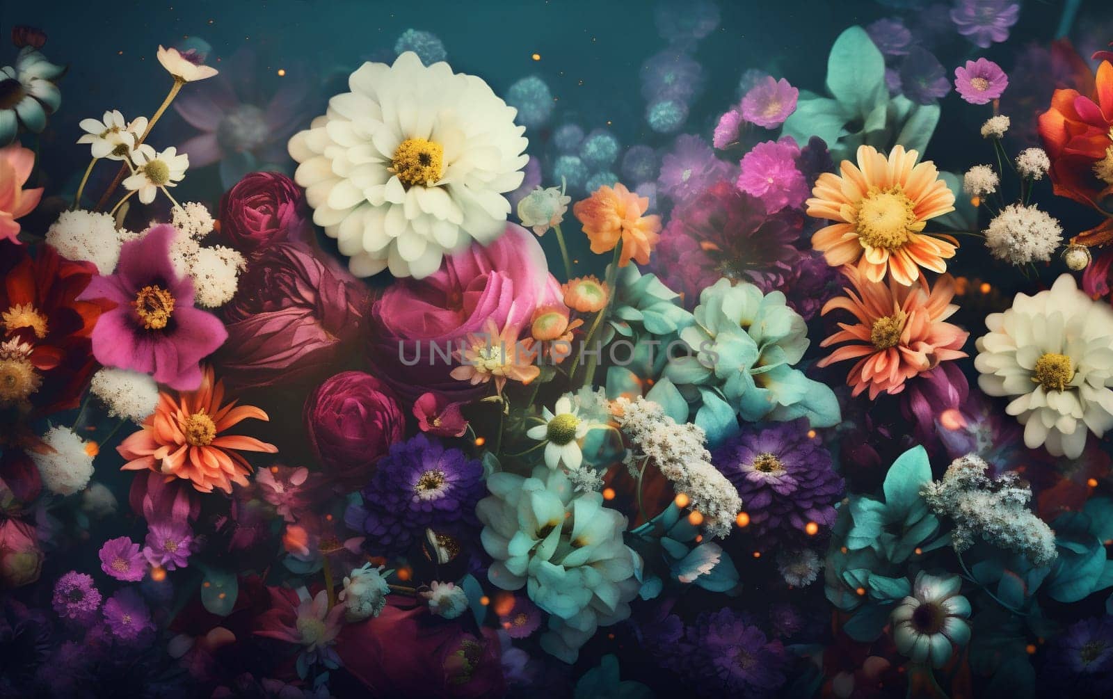 floral flower blossom up mother spring background light soft mock design color blur peonies pastel garden valentine watercolor art bokeh concept beautiful. Generative AI.