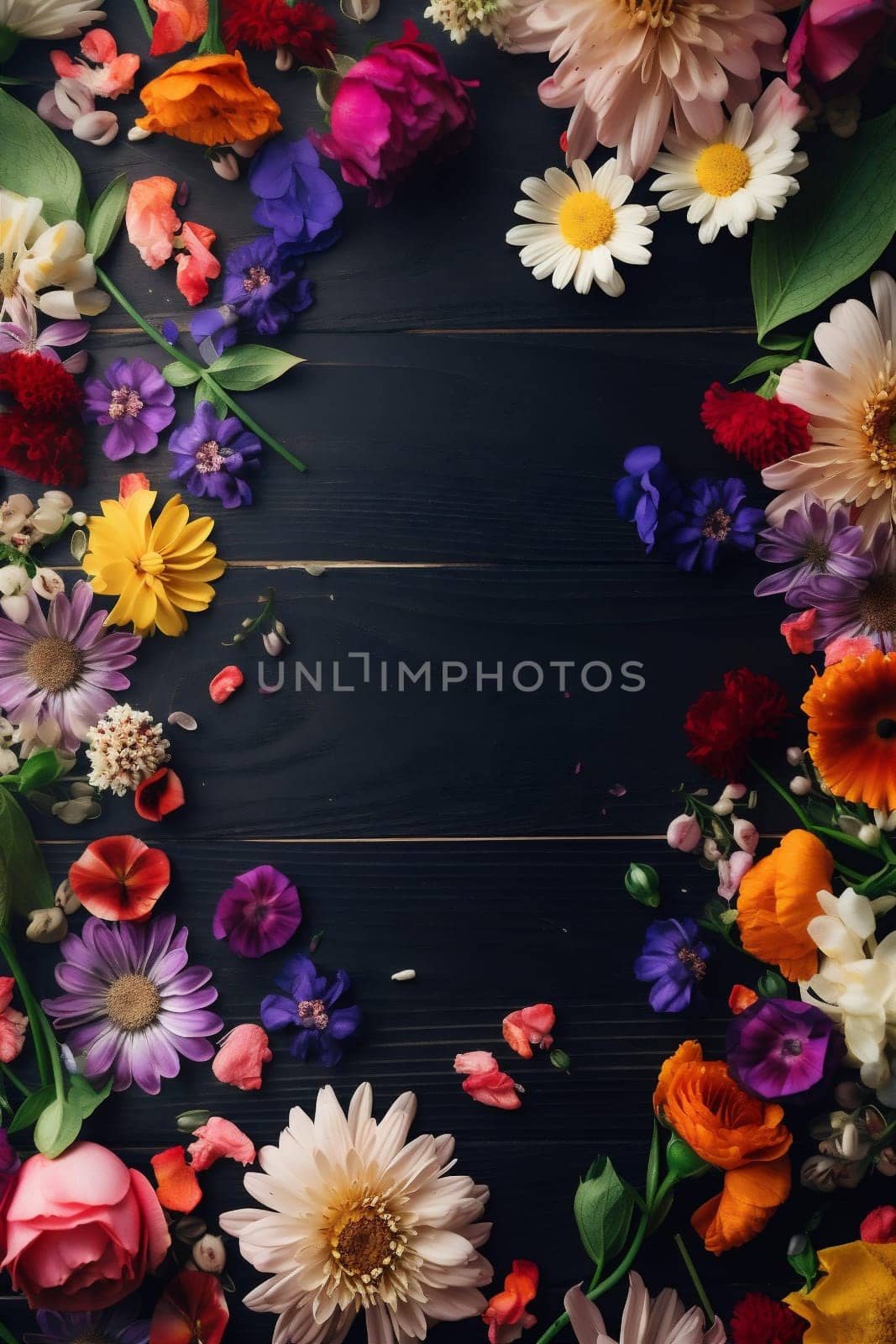 mock spring flower background pastel blossom watercolor up valentine design peonies color. Generative AI. by SHOTPRIME