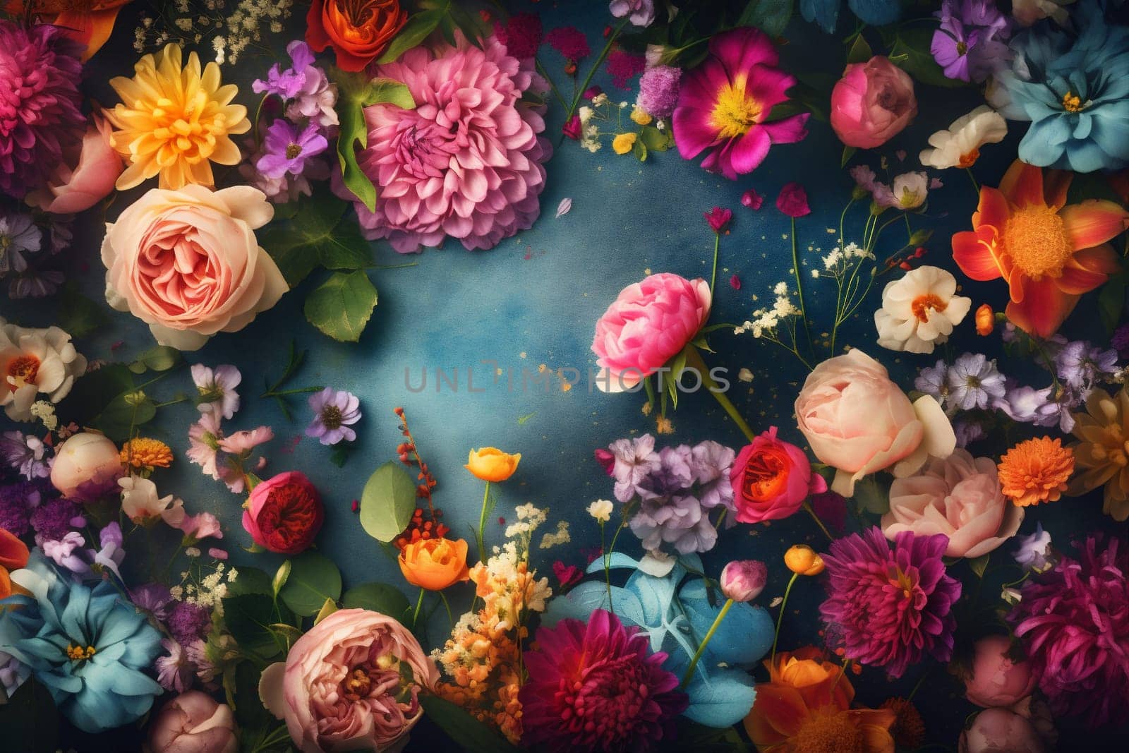 abstract watercolor background peonies pastel design flower color spring blossom valentine. Generative AI. by SHOTPRIME