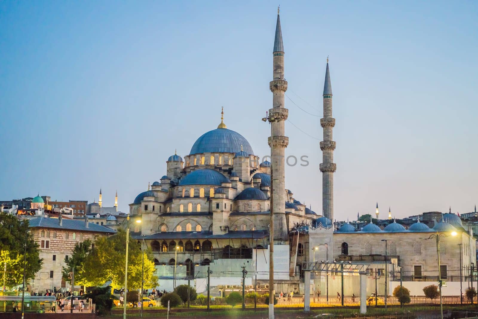 Yeni Cami New Mosque in Eminonu Istanbul, Turkey by galitskaya