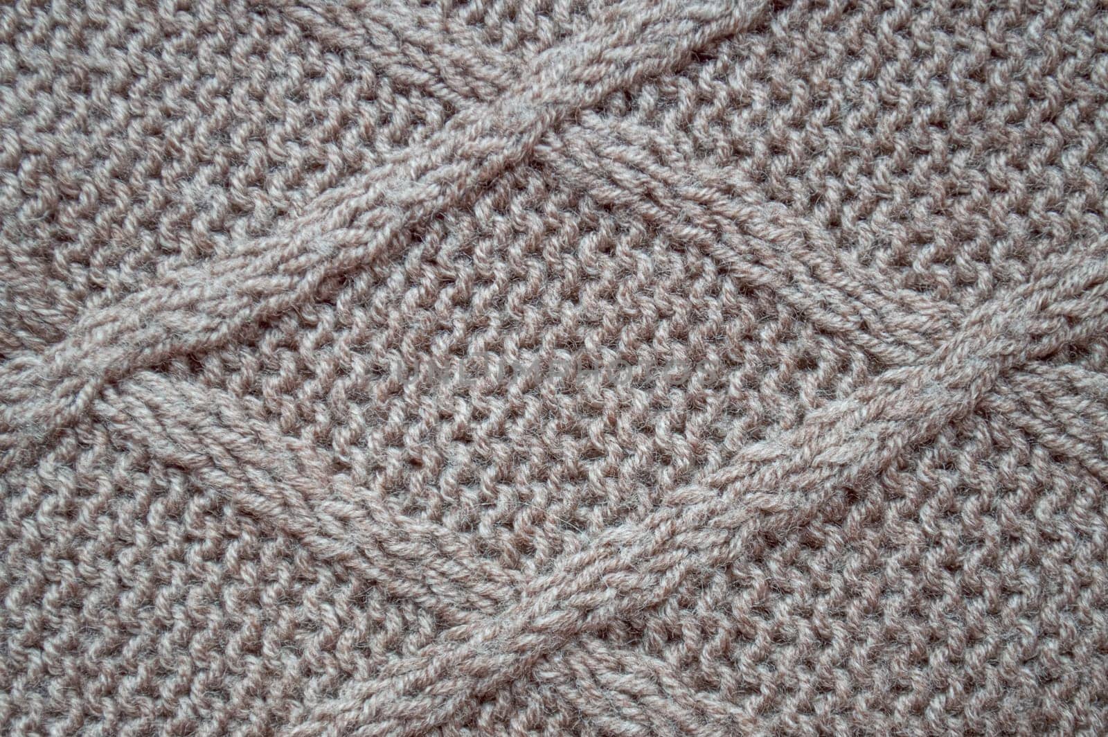 Knitted Texture. Organic Woven Textile. Knitwear Xmas Background. Detail Knitting Texture. Structure Thread. Nordic Christmas Blanket. Macro Jumper Embroidery. Soft Knitting Texture.
