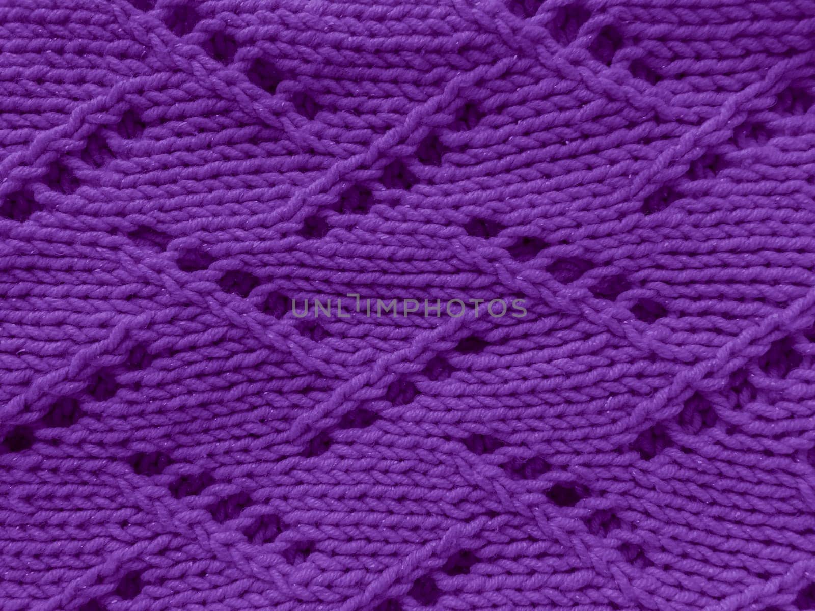 Handmade knitting texture with macro wool threads. by YASNARADA