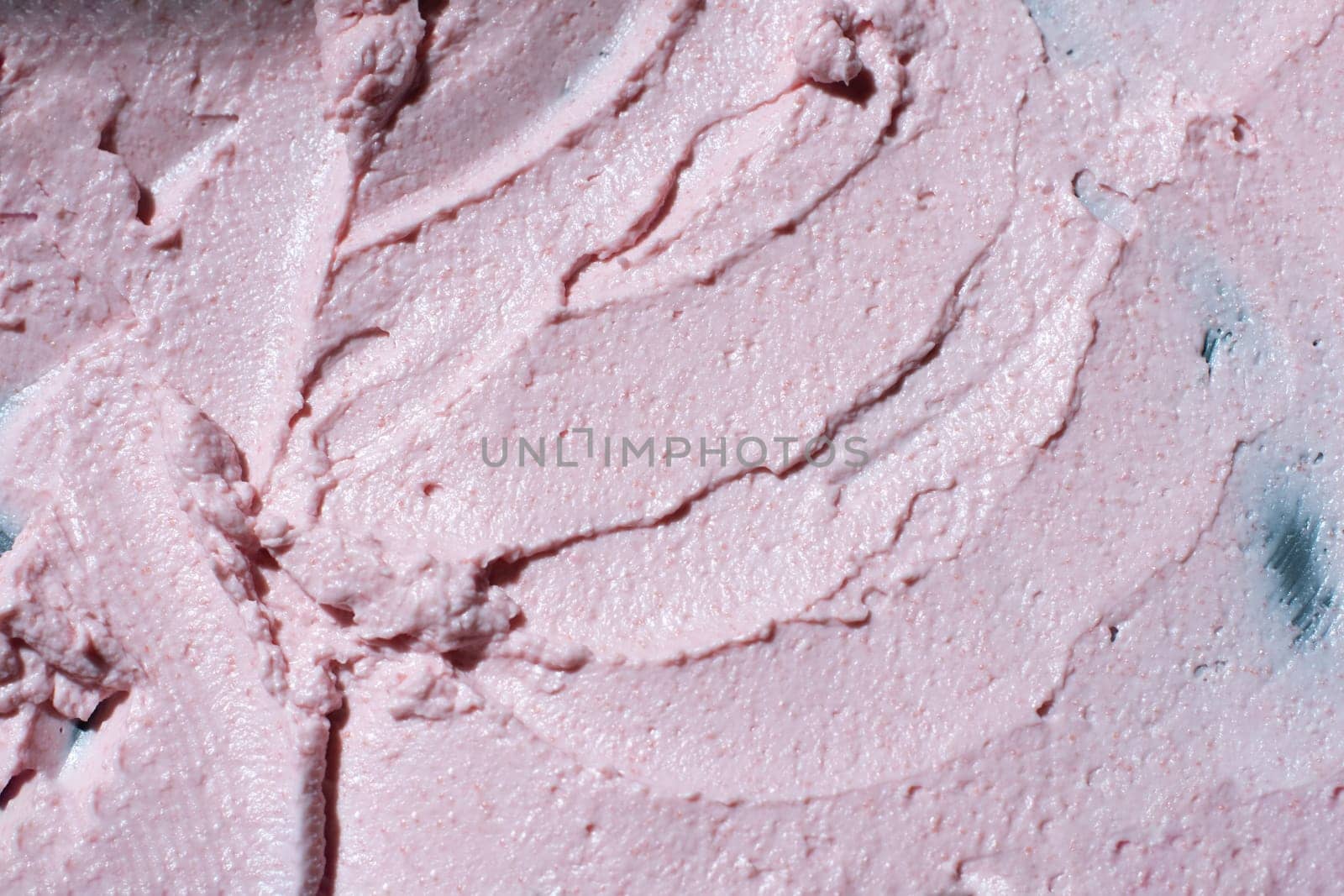 pink texture of greek taramasalata with caviar on a plate original background close-up. High quality photo