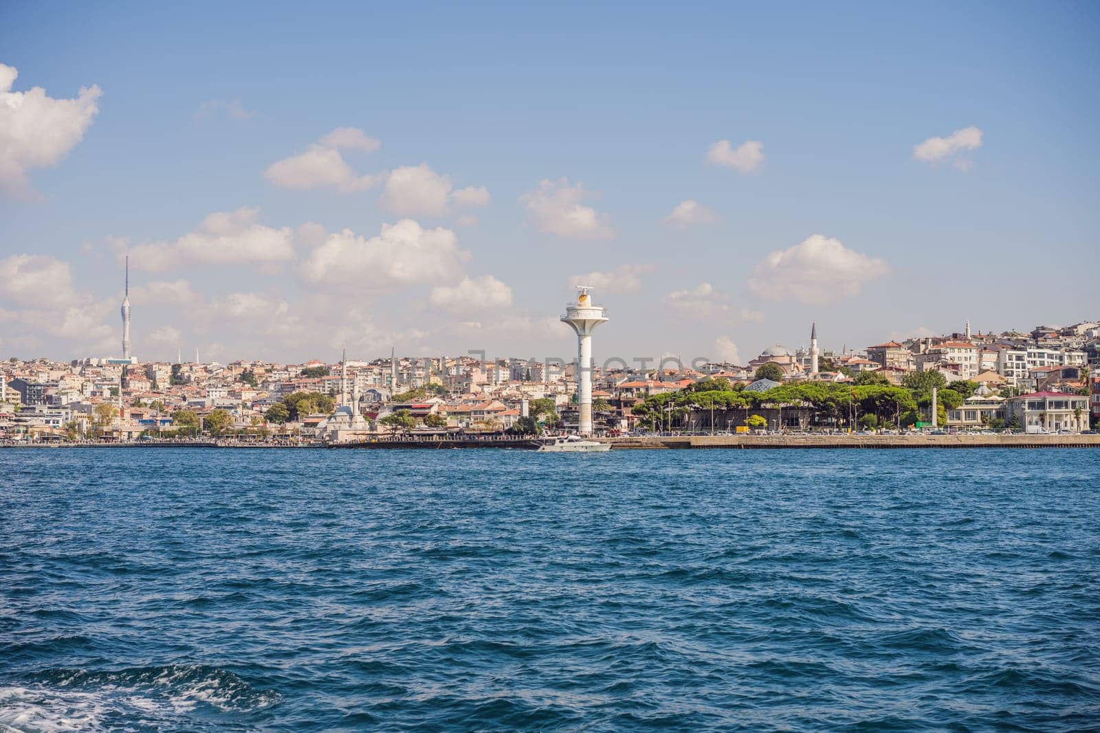 Bosphorus traffic control radar Istanbul, Turkey. Turkiye by galitskaya
