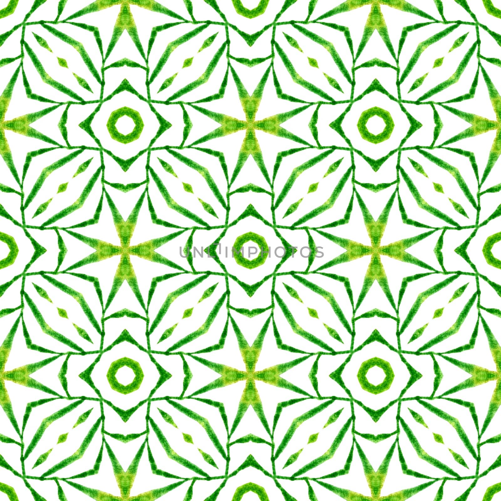 Summer exotic seamless border. Green exceptional boho chic summer design. Exotic seamless pattern. Textile ready brilliant print, swimwear fabric, wallpaper, wrapping.