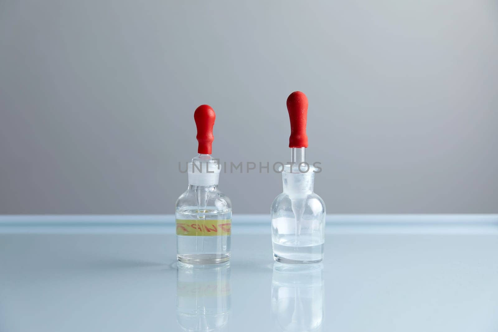 Pipettes for taking samples for test in special chemical laboratory or clinic by Mariakray