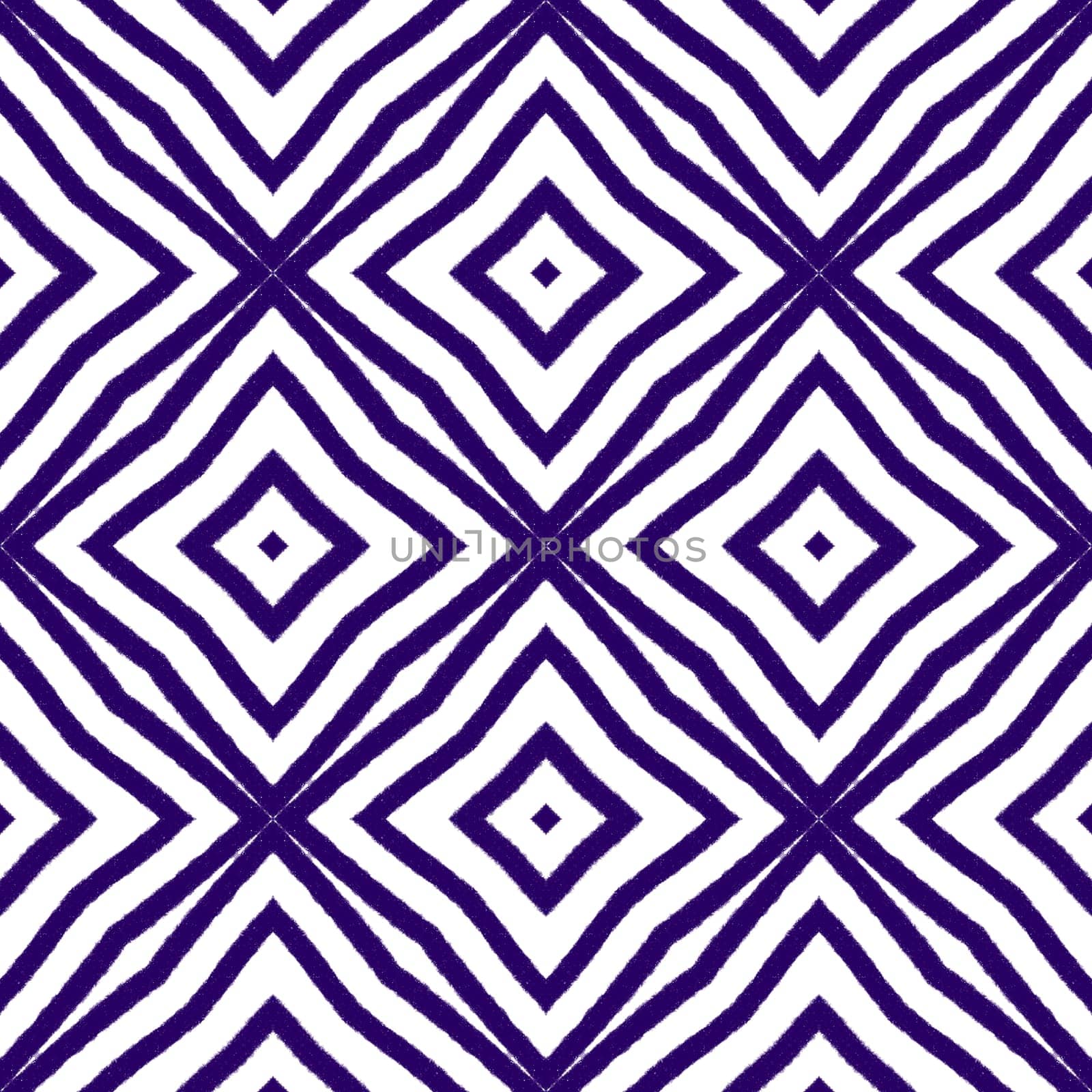 Arabesque hand drawn pattern. Purple symmetrical kaleidoscope background. Oriental arabesque hand drawn design. Textile ready stylish print, swimwear fabric, wallpaper, wrapping.