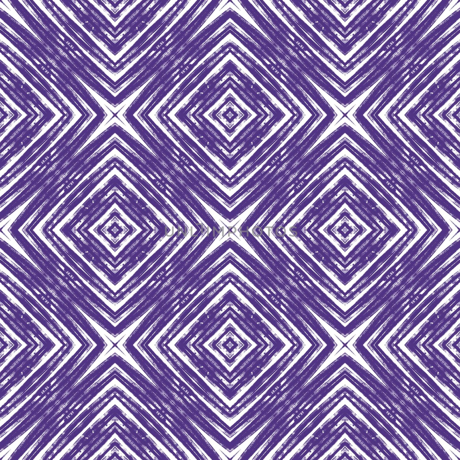 Arabesque hand drawn pattern. Purple symmetrical kaleidoscope background. Textile ready comely print, swimwear fabric, wallpaper, wrapping. Oriental arabesque hand drawn design.