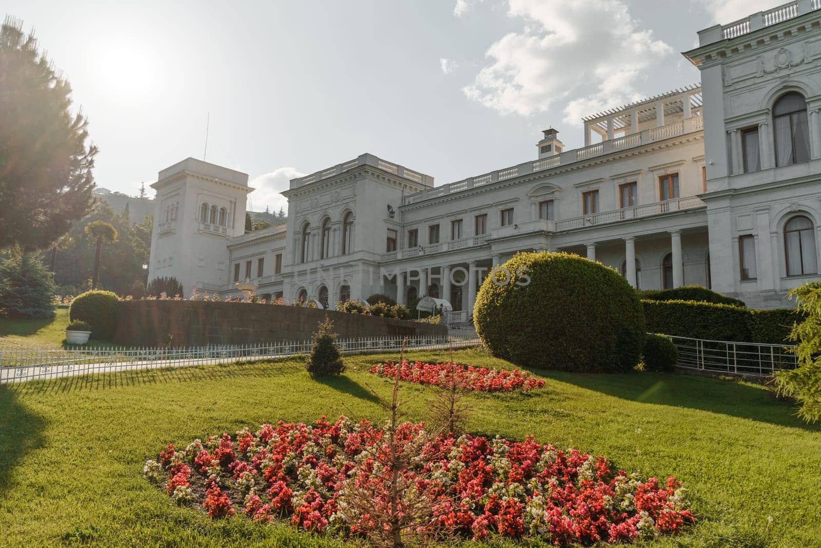 view of the Livadia Palace on sunny day by Matiunina