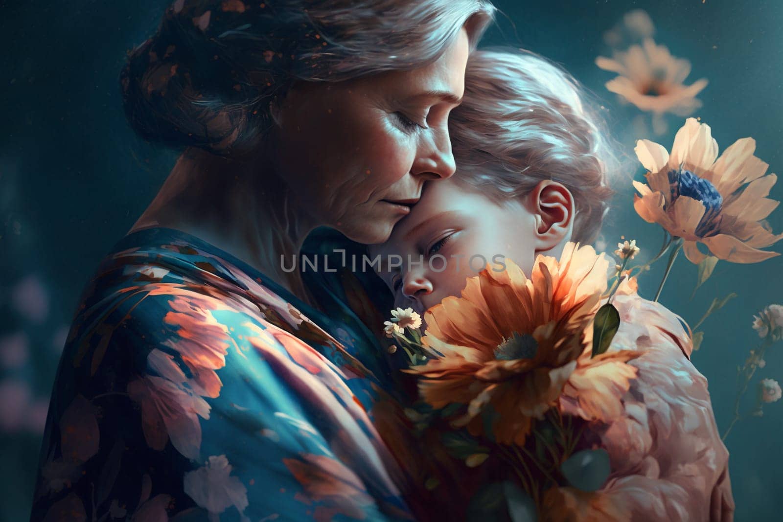 Happy mother's day. One of the most important events, the relationship between parents and their children, care and responsibility, love and devotion, child and adult, pregnancy. mother.