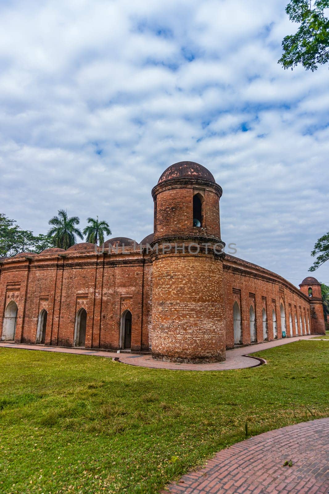 The Sixty Dome Mosque in Bagerhat, Khulna, Bangladesh by abdulkayum97