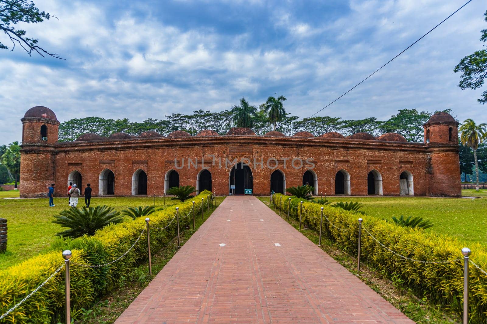 The Sixty Dome Mosque in  Khulna, Bangladesh, Selective Focus by abdulkayum97