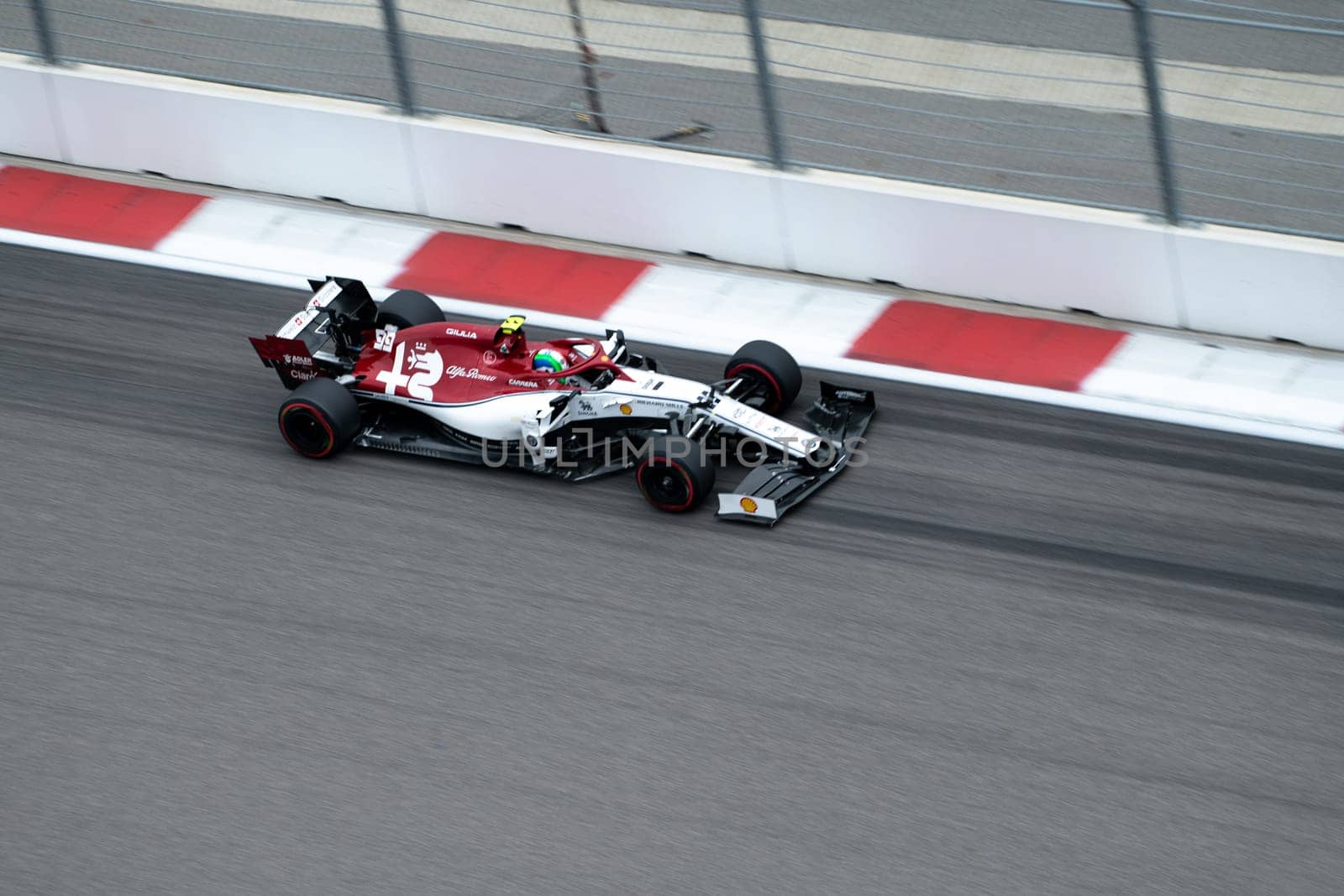 SOCHI, RUSSIA - 29 September 2019: Race Start at Formula 1 Grand Prix of Russia 2019. High quality photo