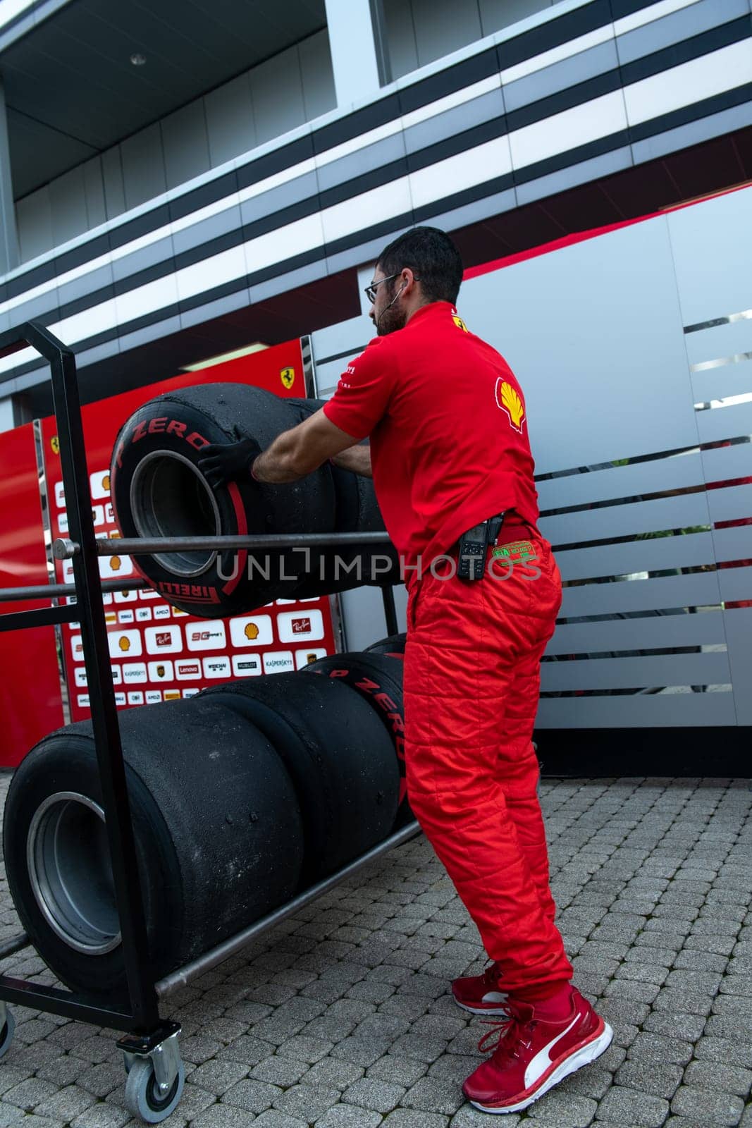 SOCHI, RUSSIA - 29 September 2019: Race Start at Formula 1 Grand Prix of Russia 2019. High quality photo