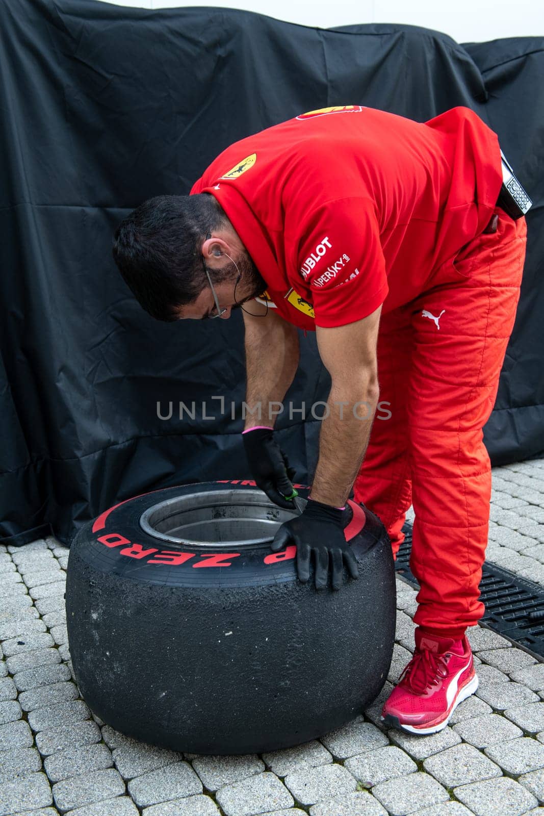 SOCHI, RUSSIA - 29 September 2019: Race Start at Formula 1 Grand Prix of Russia 2019. High quality photo