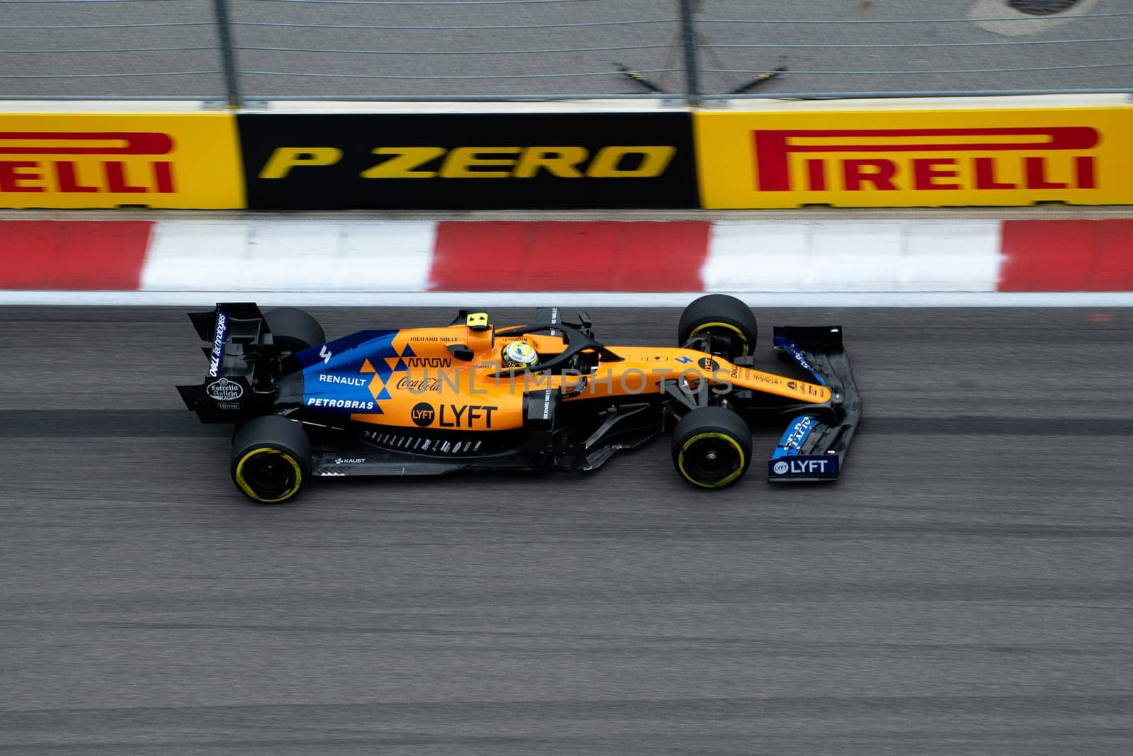 SOCHI, RUSSIA - 29 September 2019: Race Start at Formula 1 Grand Prix of Russia 2019. High quality photo