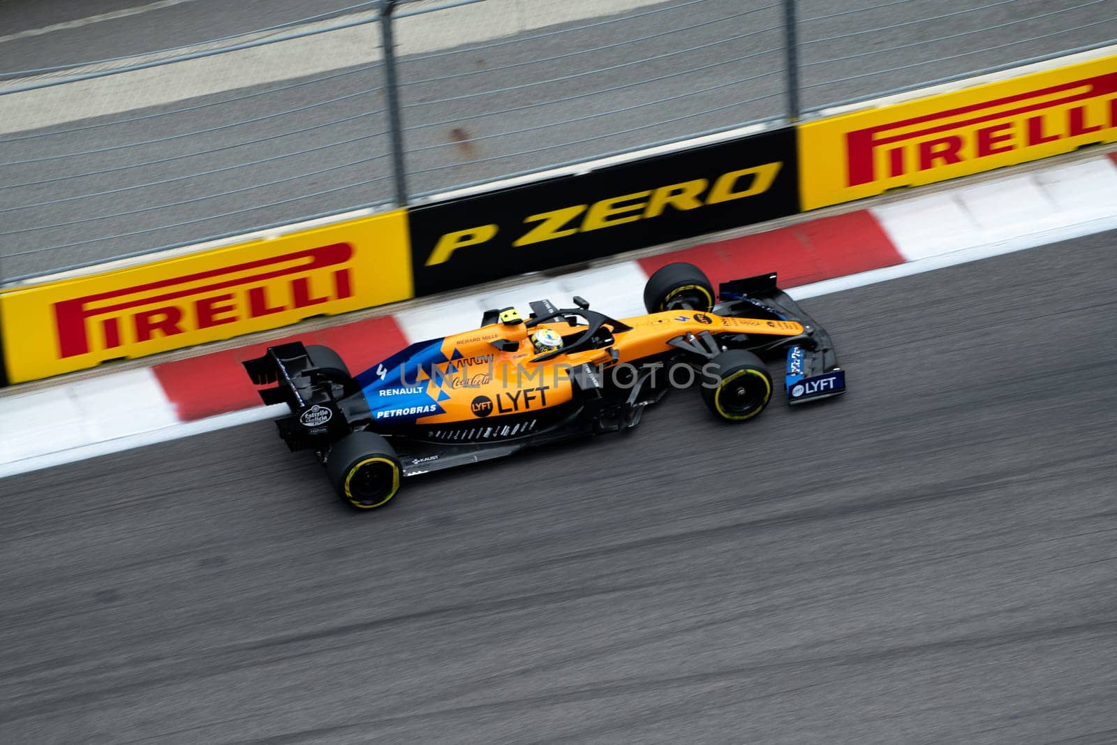 SOCHI, RUSSIA - 29 September 2019: Race Start at Formula 1 Grand Prix of Russia 2019. High quality photo