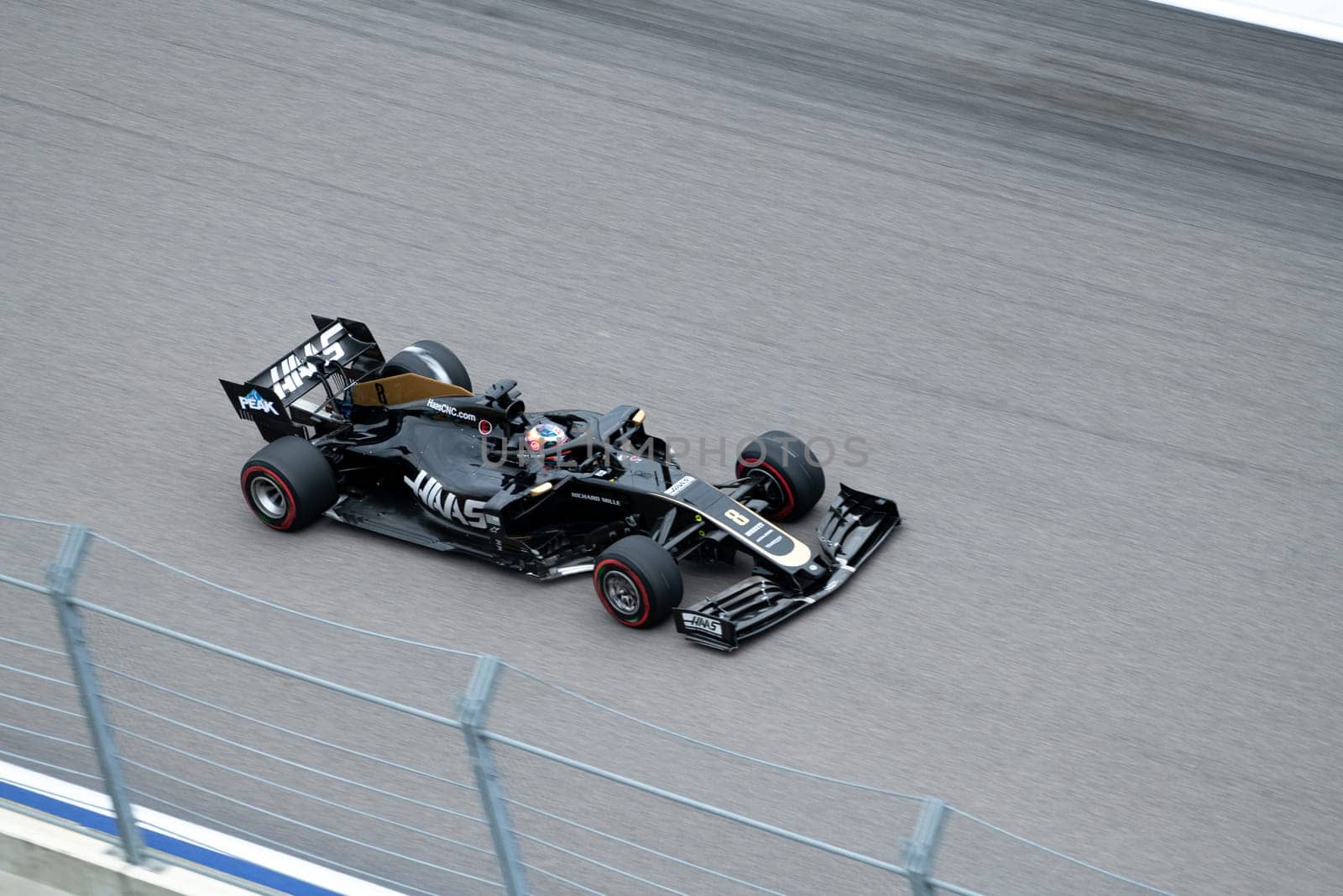 SOCHI, RUSSIA - 29 September 2019: Race Start at Formula 1 Grand Prix of Russia 2019. High quality photo