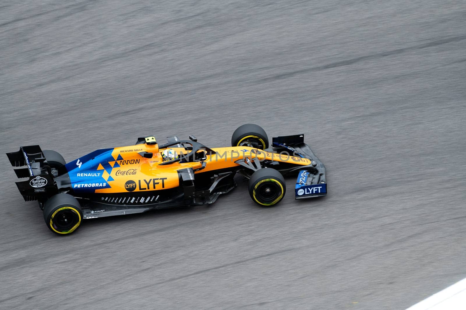 SOCHI, RUSSIA - 29 September 2019: Race Start at Formula 1 Grand Prix of Russia 2019. High quality photo