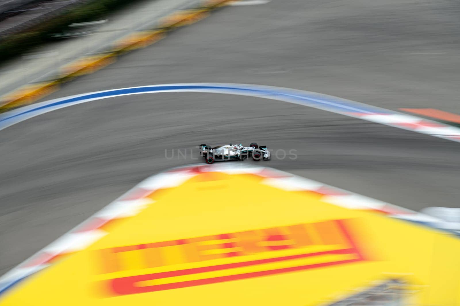 SOCHI, RUSSIA - 29 September 2019: Race Start at Formula 1 Grand Prix of Russia 2019. High quality photo