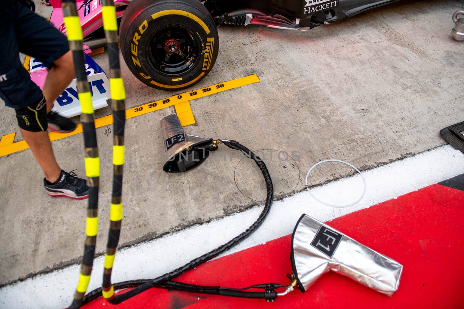 SOCHI, RUSSIA - 29 September 2019: Race Start at Formula 1 Grand Prix of Russia 2019. High quality photo