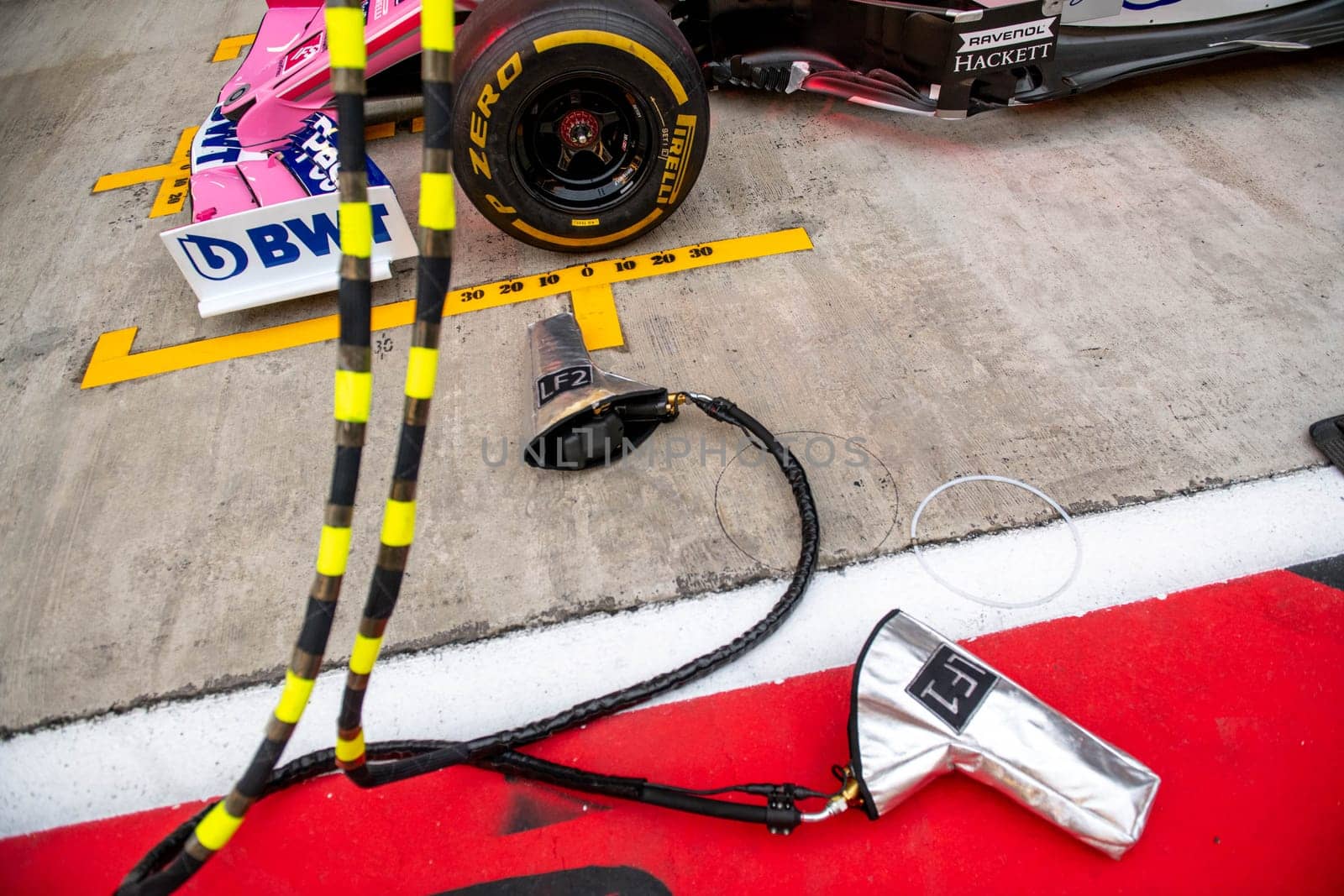 SOCHI, RUSSIA - 29 September 2019: Race Start at Formula 1 Grand Prix of Russia 2019. High quality photo