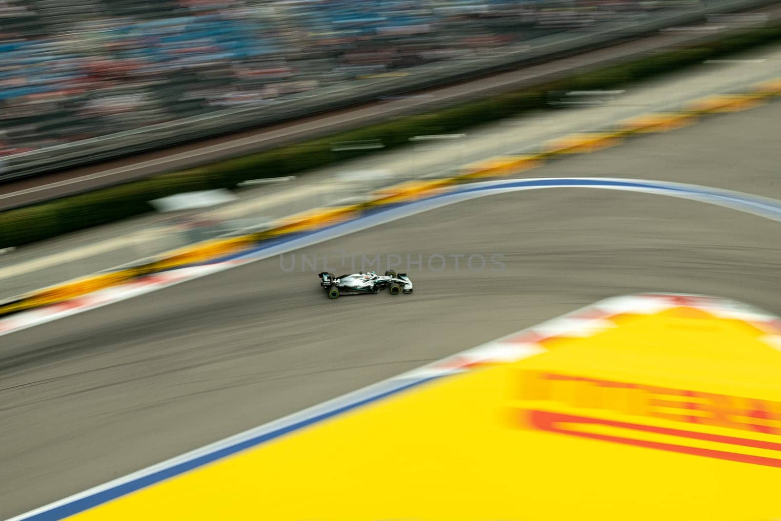 SOCHI, RUSSIA - 29 September 2019: Race Start at Formula 1 Grand Prix of Russia 2019. High quality photo