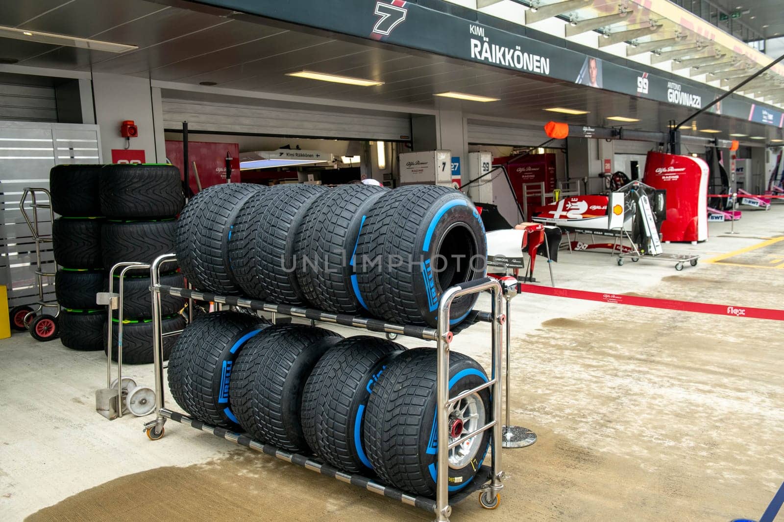 SOCHI, RUSSIA - 29 September 2019: Race Start at Formula 1 Grand Prix of Russia 2019. High quality photo