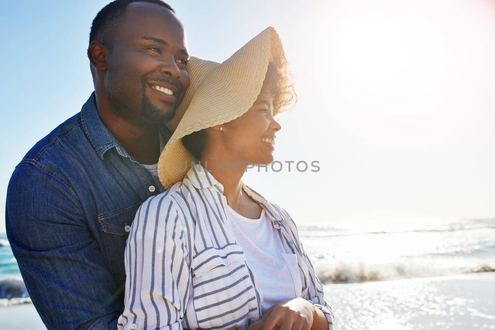 The perfect spot for some romance and relaxation. a happy young couple enjoying a day at the beach together