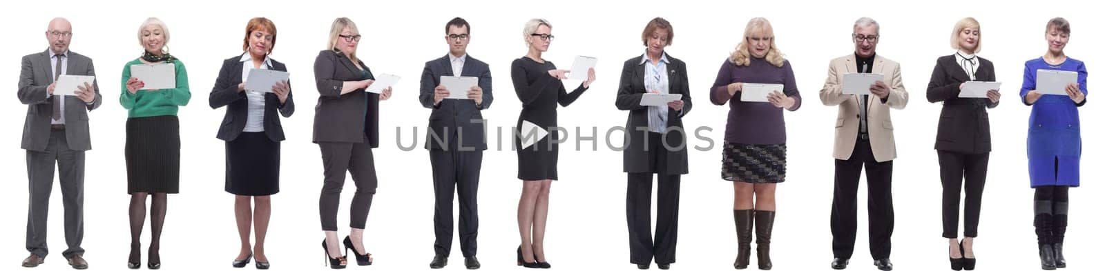 group of people holding tablet and looking into it by asdf