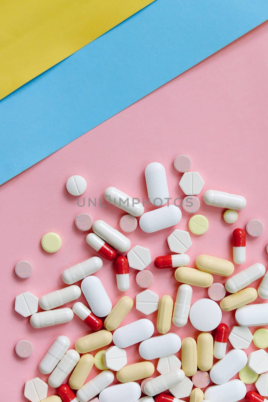 Colorful Assortment Of Medicine by ponsulak