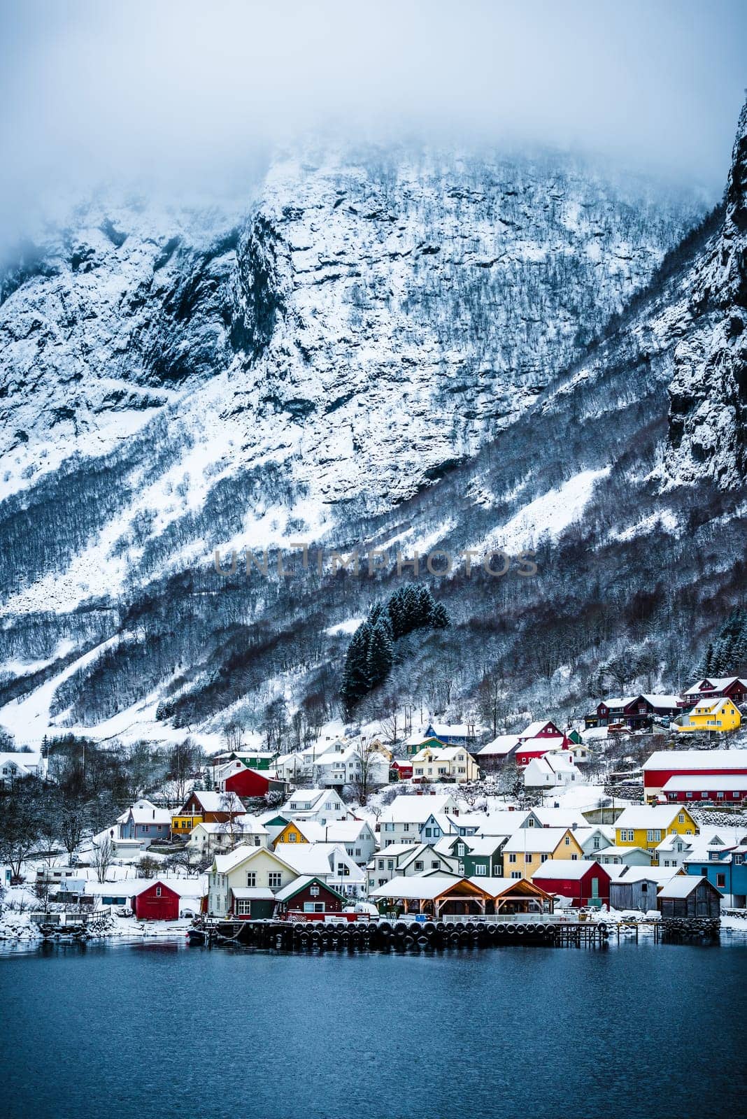 Norwegian Fjords in winter by GekaSkr