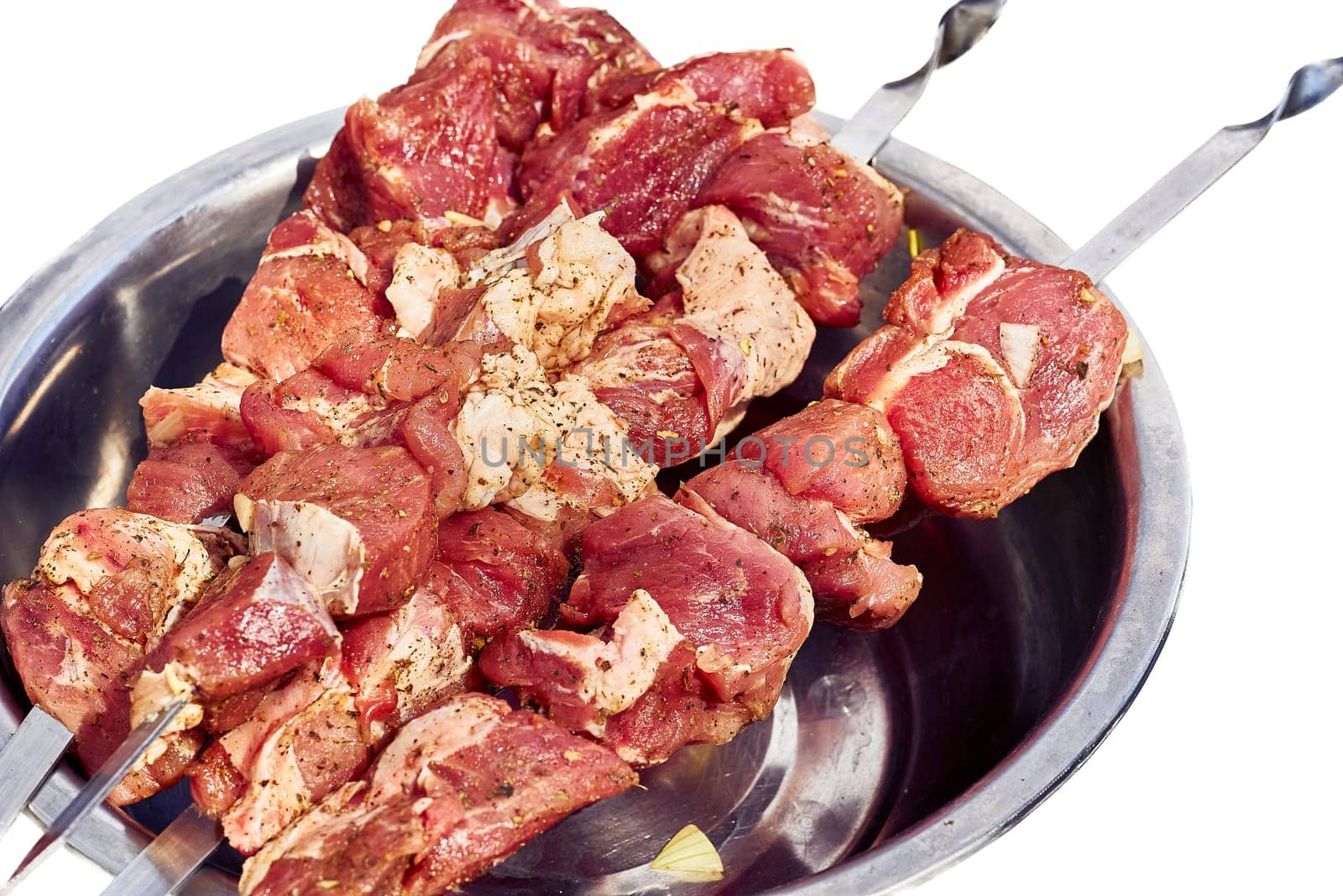 the flesh of an animal especially a mammal as food