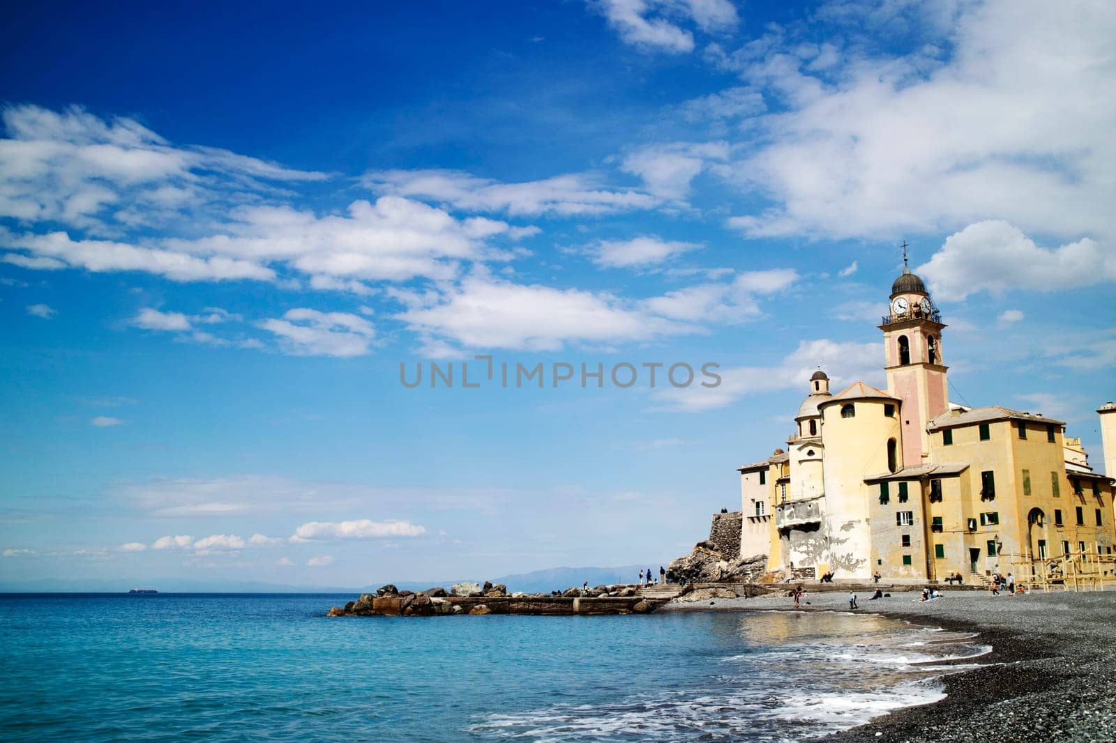 Photographic documentation of the catholic church of Camogli Liguria Italy 