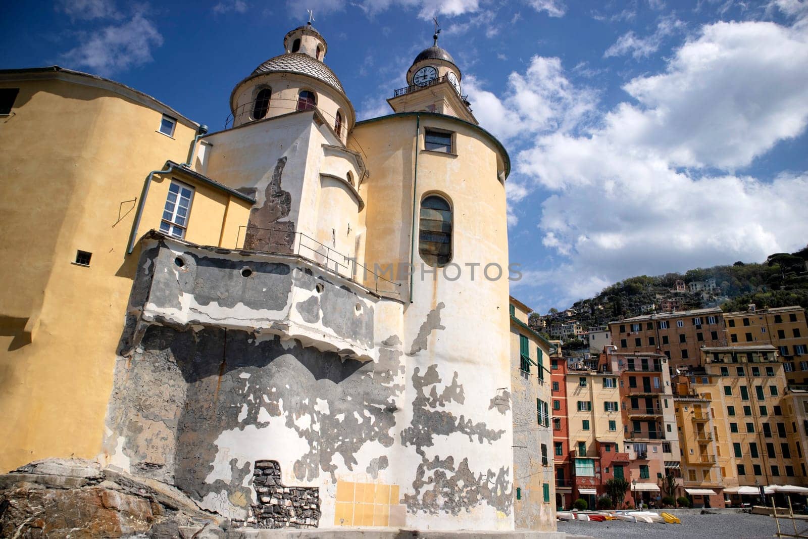 The catholic church of Camogli Genoa Italy  by fotografiche.eu