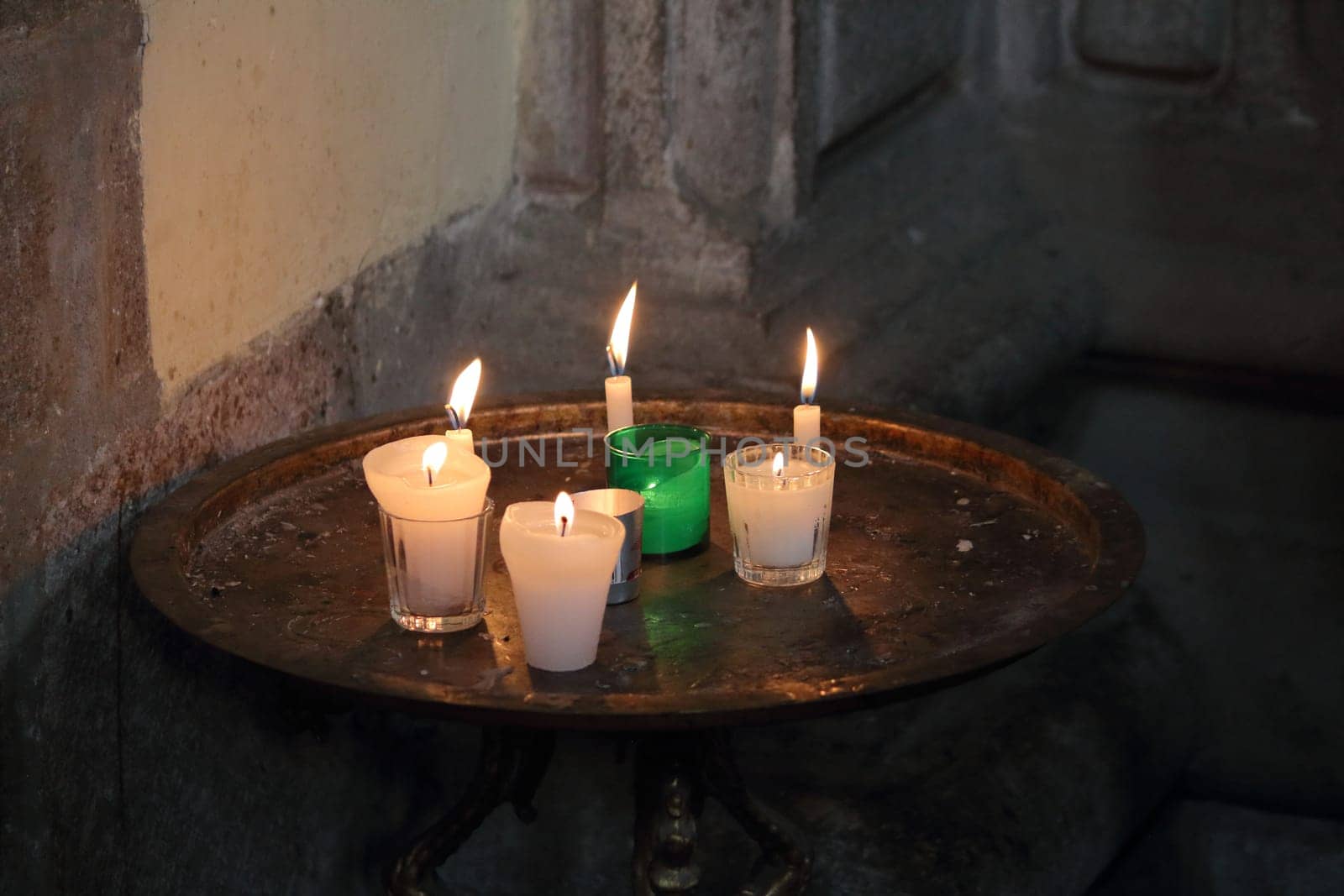 Candles in the Church by Marcielito