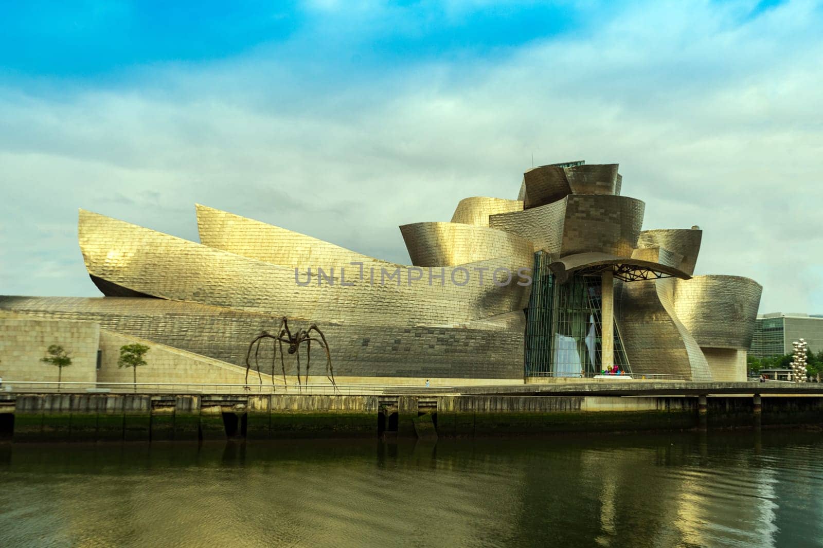 Guggenheim Museum in Bilbao, Basque Country, Spain. museum modern art