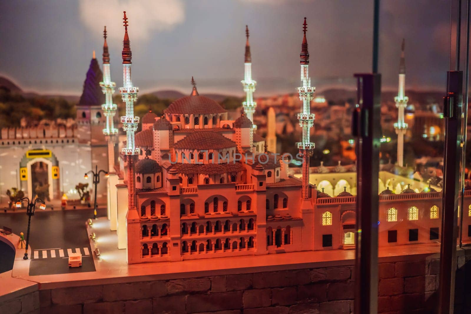 24.08.22 Istanbul, Turkey: Turkish sights made from Lego.