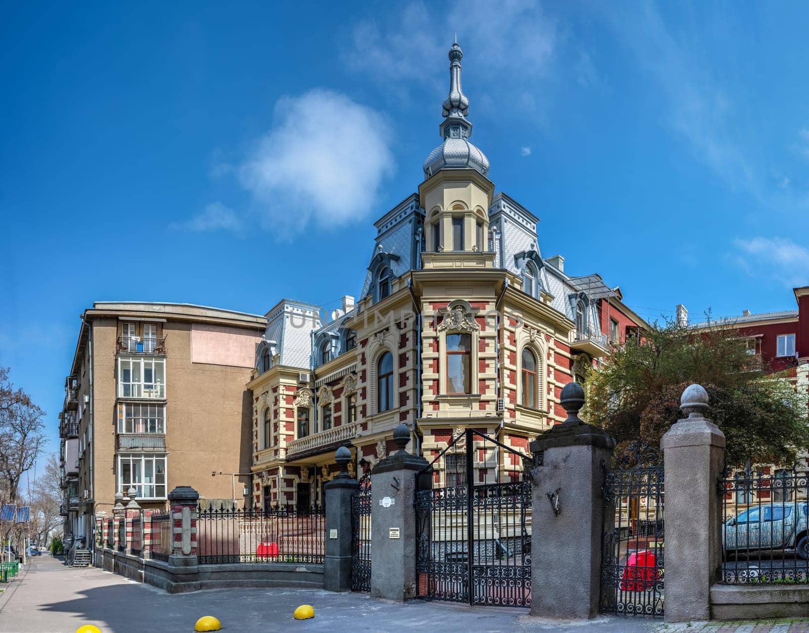 Historical Falz-Fein building on the Gogol street in Odessa, Ukraine by Multipedia