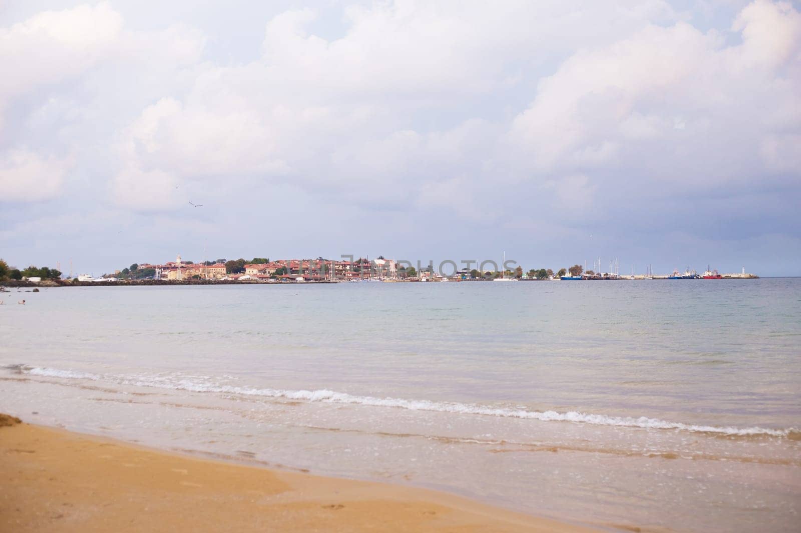 Beautiful sea and sandy beaches of Bulgaria, Nessebar. by sfinks