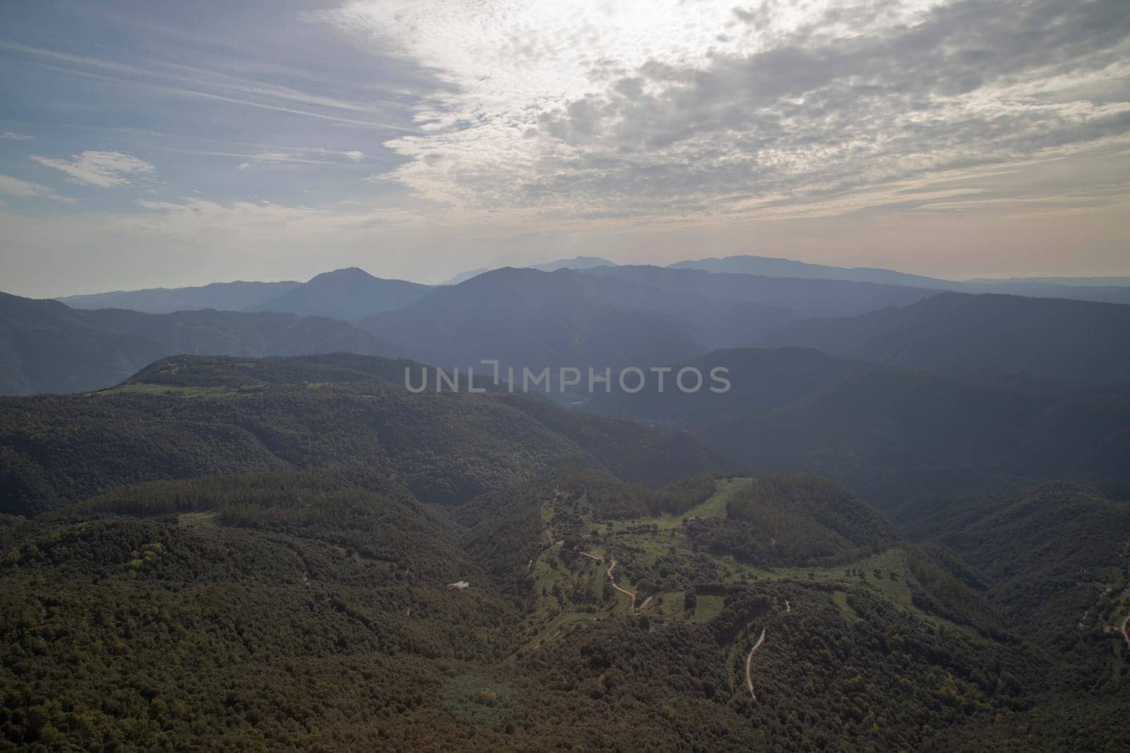 Collsacabra mountains landscape in Guilleries National Park in Catalonia by ValentimePix