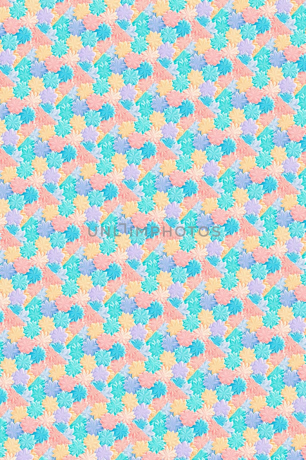 A beautiful seamless pattern consisting of colors. High quality photo