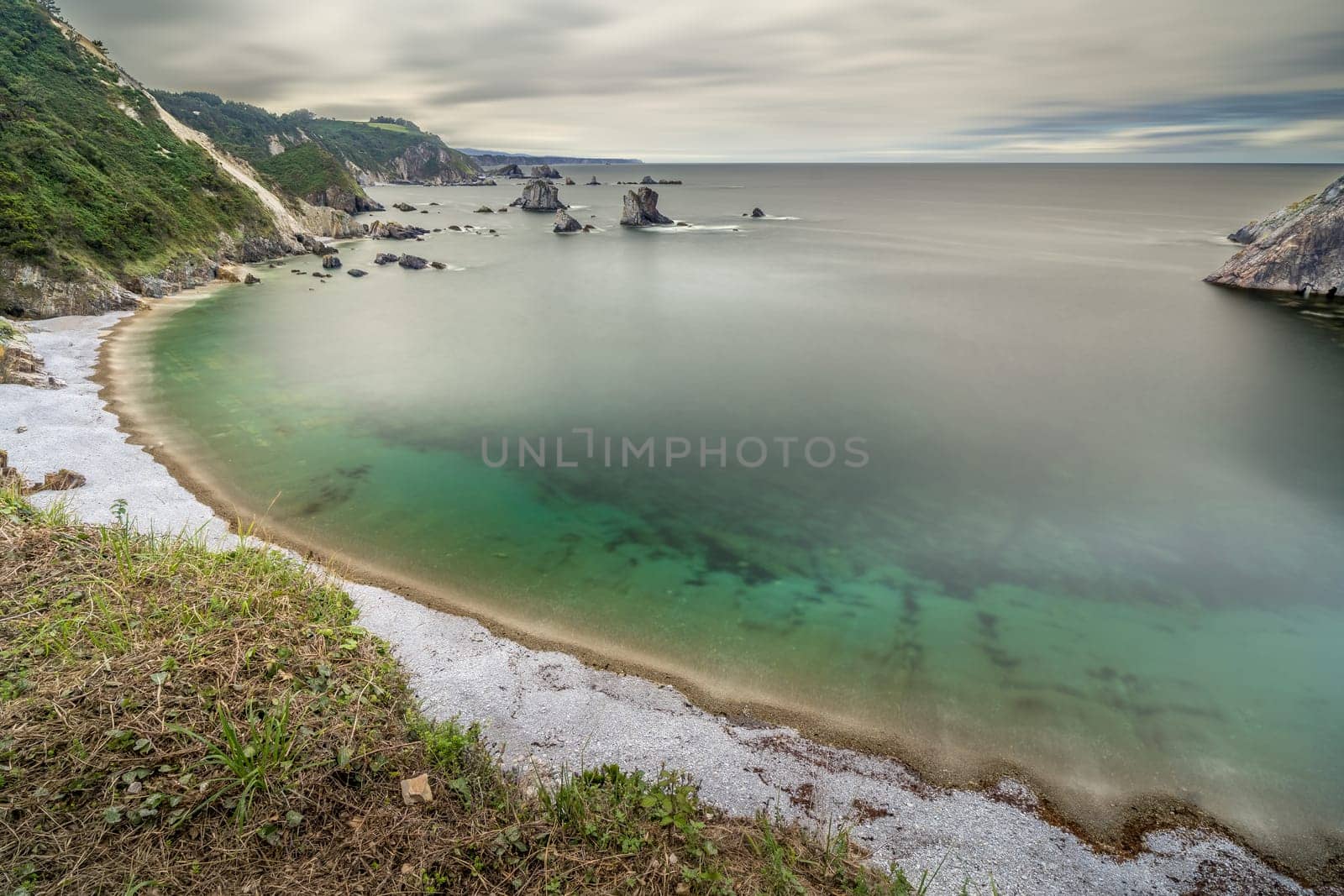 Playa del Silencio in Asturias, Spain. Long Exposure. by maramade