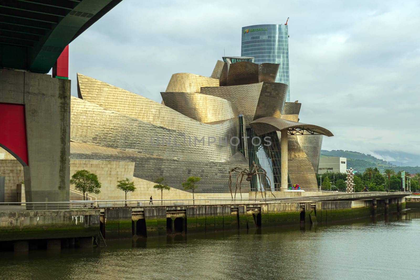 12.06.2022 - Bilbao, Spain: Guggenheim Museum in Bilbao, Basque Country, Spain museum modern art