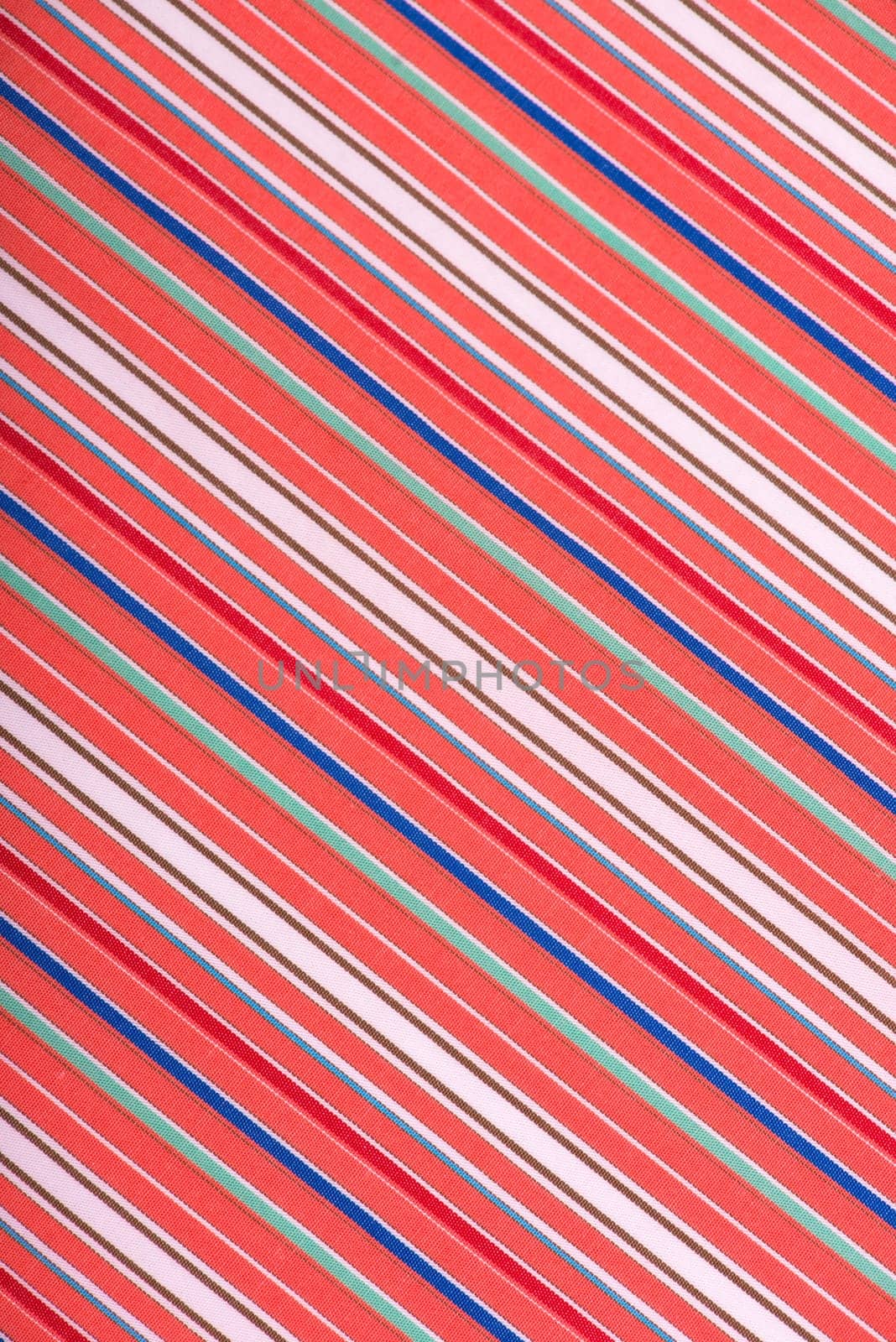 Blue, white, pink cotton shirting striped fabric. fabric texture for background, natural textile pattern. by aprilphoto