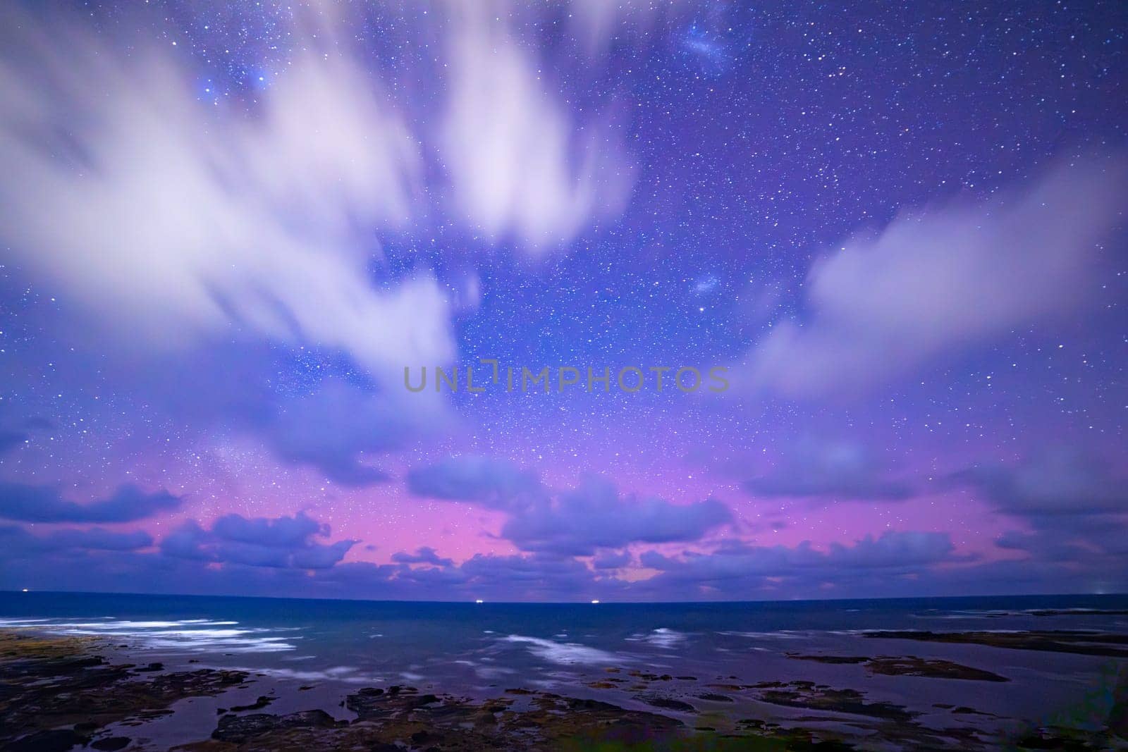 Increased solar activity results in the rare Aurora Australis being visible in southerly areas of Australia. This image taken from Flinders in Melbourne, Australia