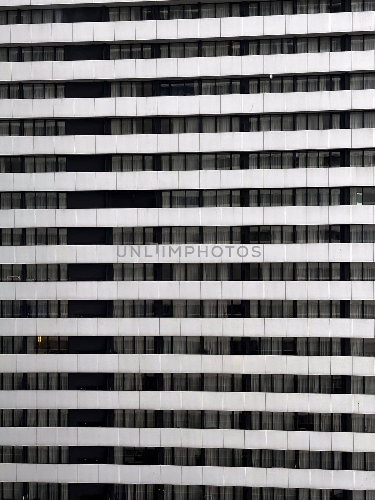 geometry balconies high rise building background. High quality photo